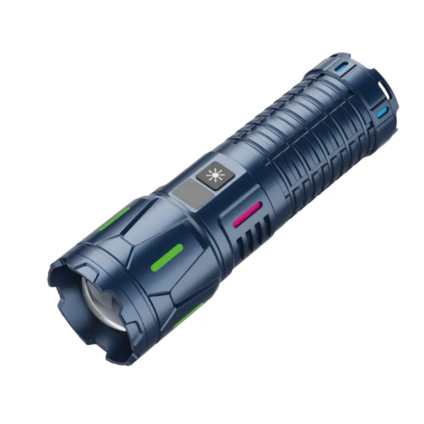 Linterna táctica LED de 100 W recargable por USB