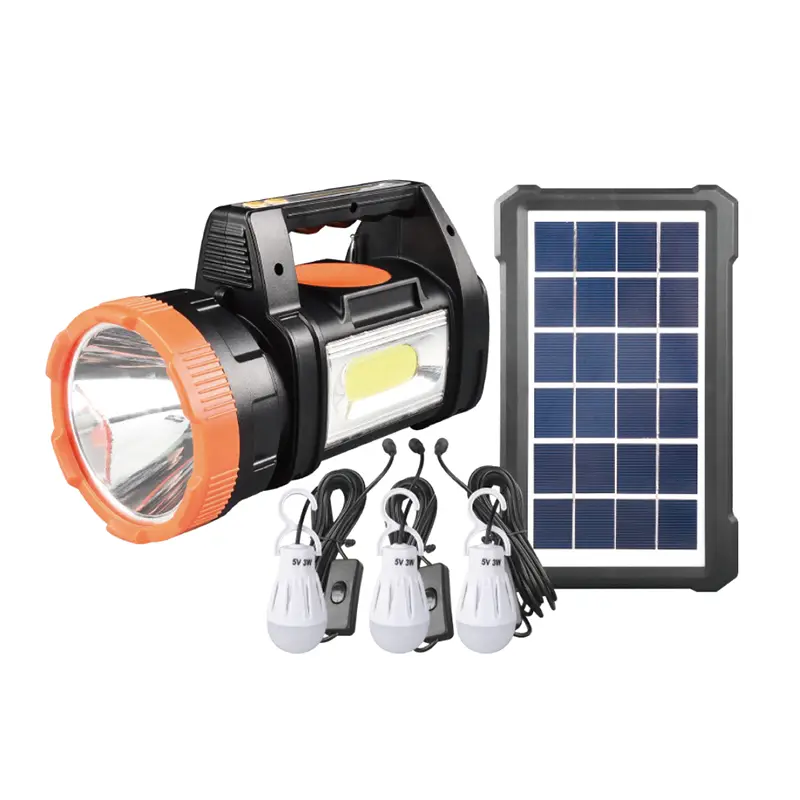 Kit de foco solar recargable COB de 30 W