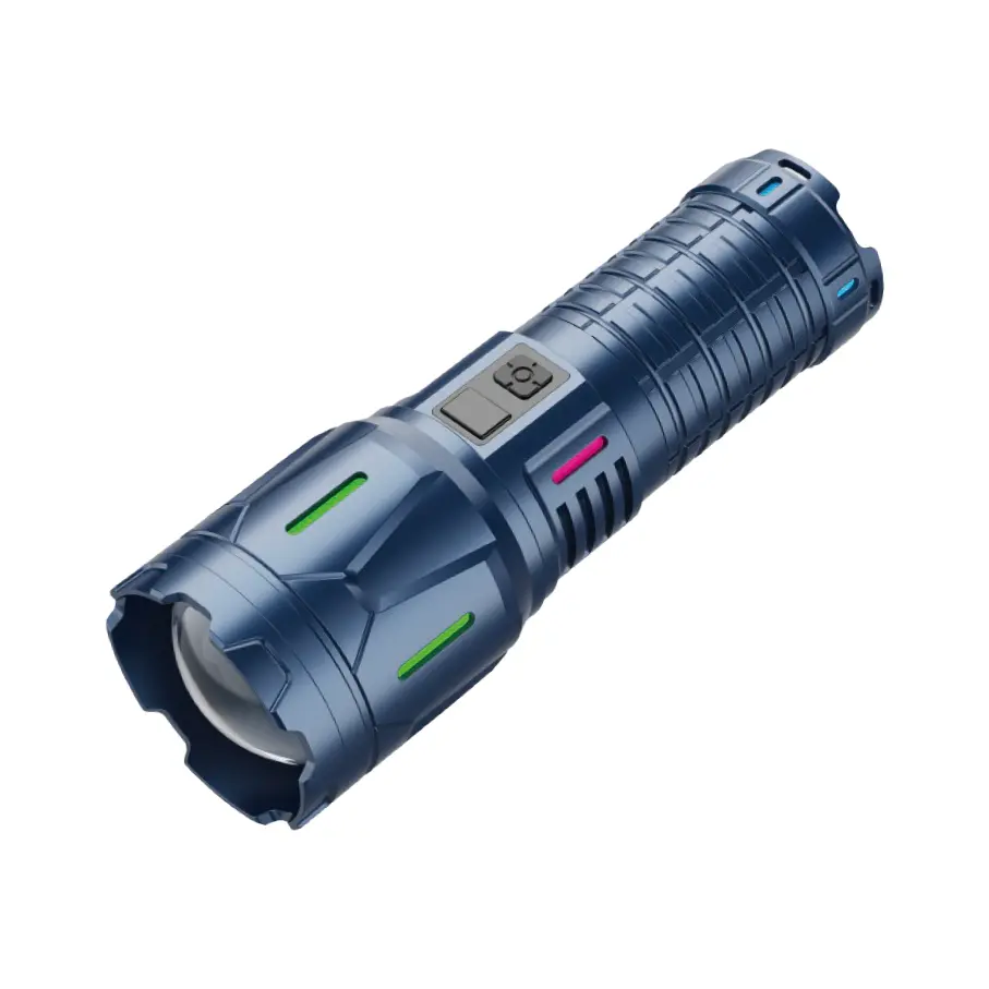 Linterna táctica recargable LED de alta resistencia de 30 W