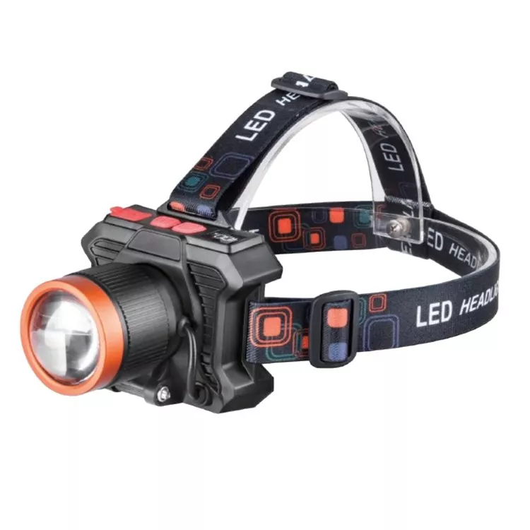 Linterna frontal láser blanca IP46 de 30 W para actividades nocturnas al aire libre