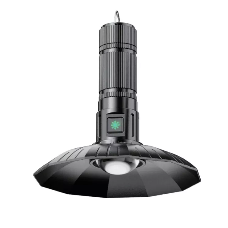 Linterna de camping recargable de 10 W con batería 1 × 26650