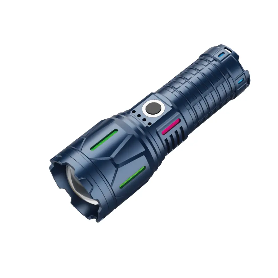 Antorcha EDC táctica recargable de alto brillo de 10 W