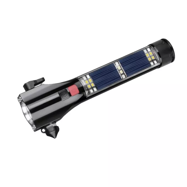 Linterna LED de emergencia solar recargable