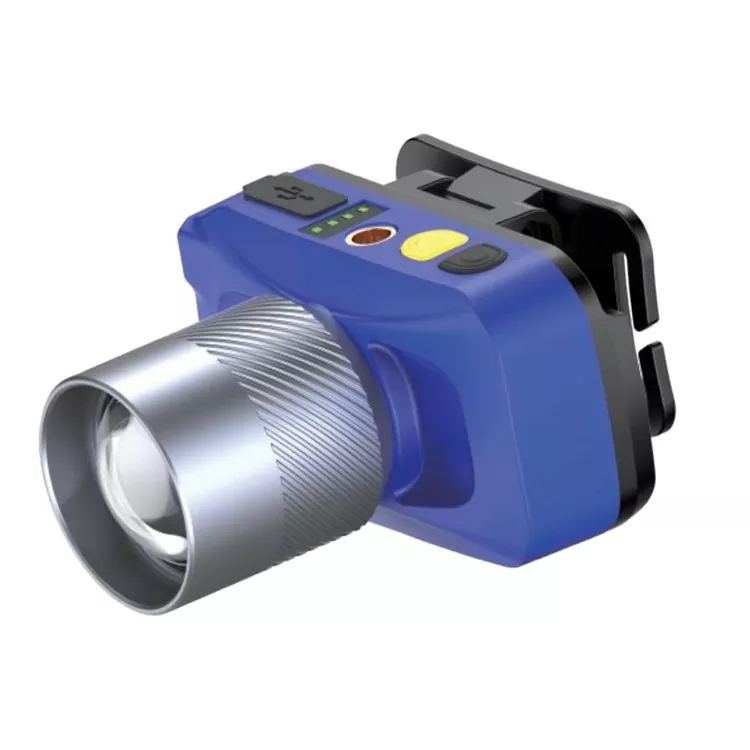 Linterna frontal láser blanca ultrabrillante recargable resistente al agua
